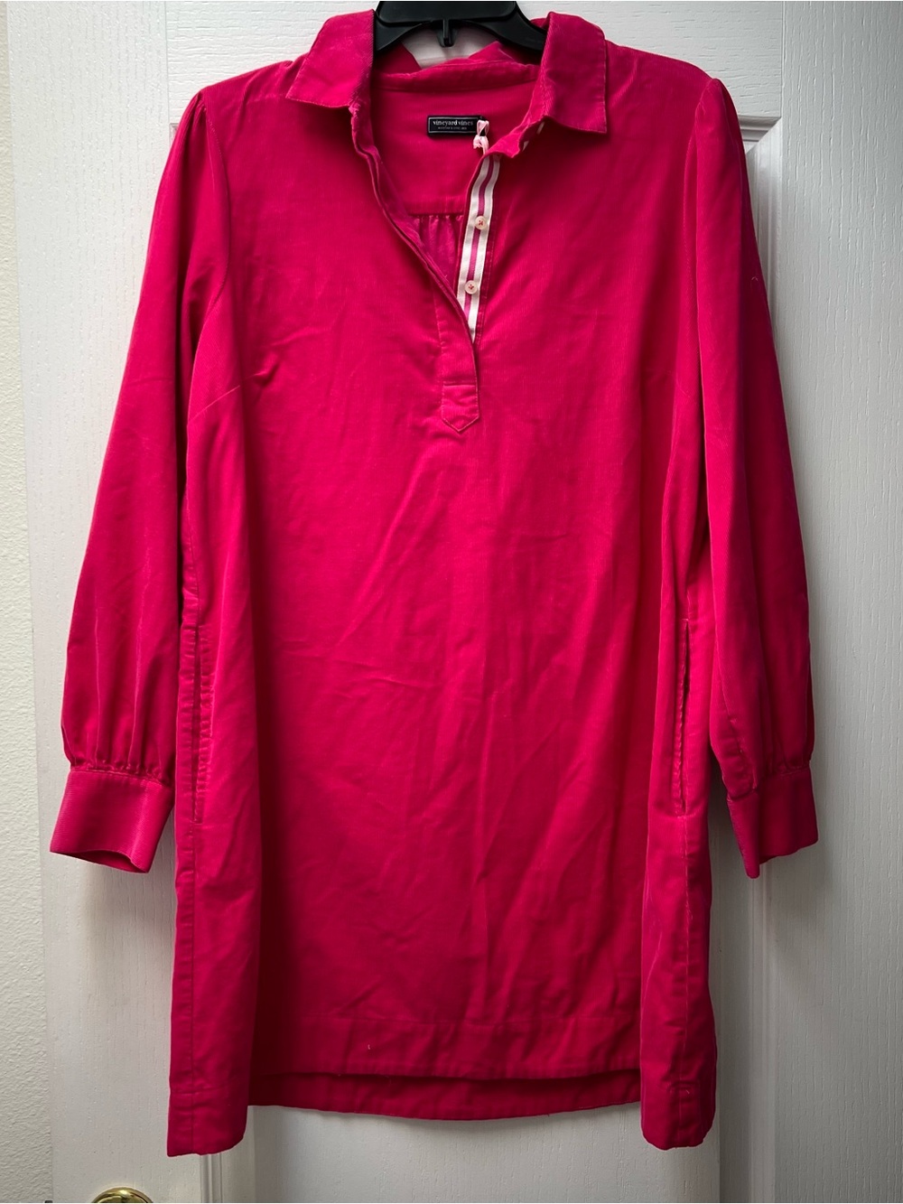 Vineyard Vines Corduroy Side Pockets Mini Dress Sz Med NWT
